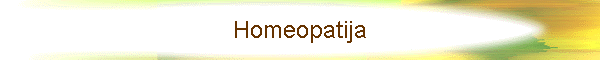 Homeopatija