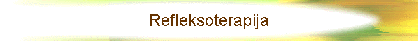 Refleksoterapija