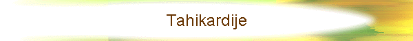 Tahikardije